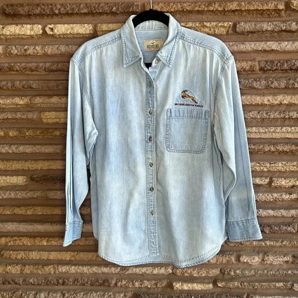 Redhead for Her Denim Broken Arrow Ranch Size Medium - Picture 1 of 4